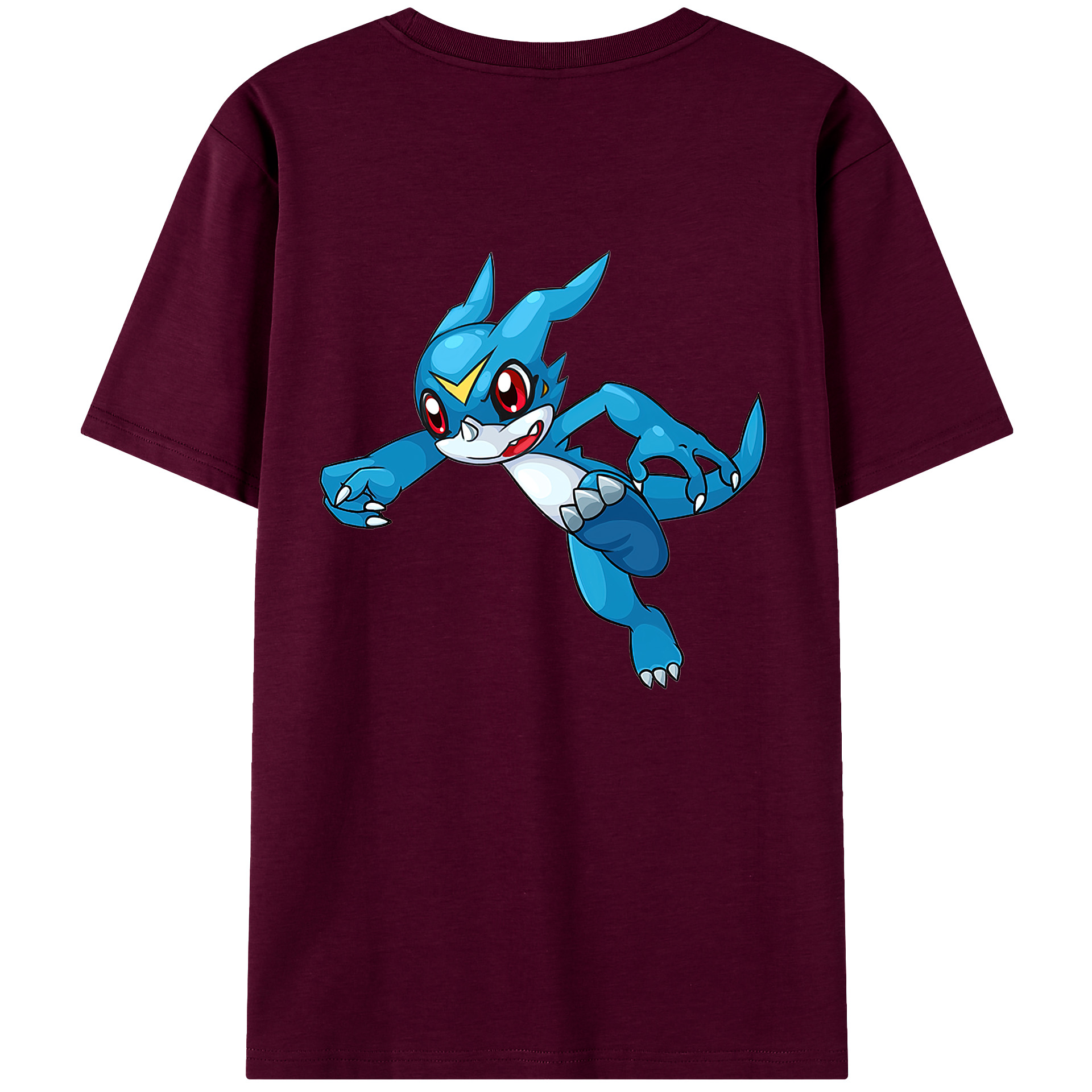 （画像用） Digimon デジタルモンスター/デジモン レディース半袖Tシャツ(バックプリント)